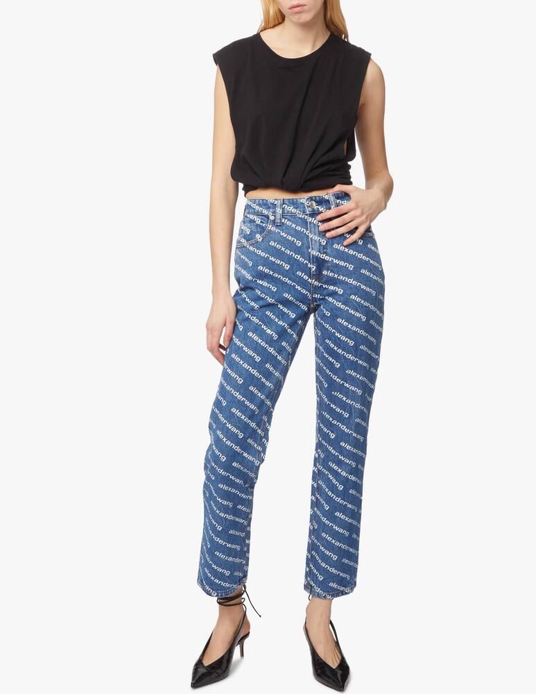 rinascente Alexander Wang High rise straight jeans