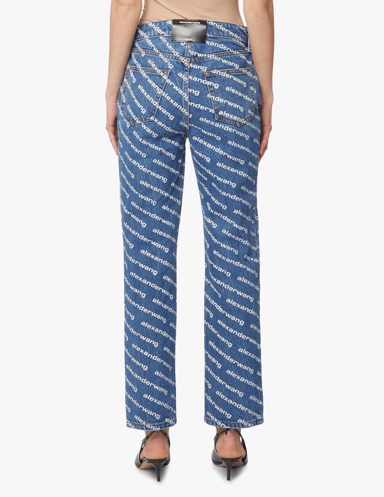 rinascente Alexander Wang High rise straight jeans