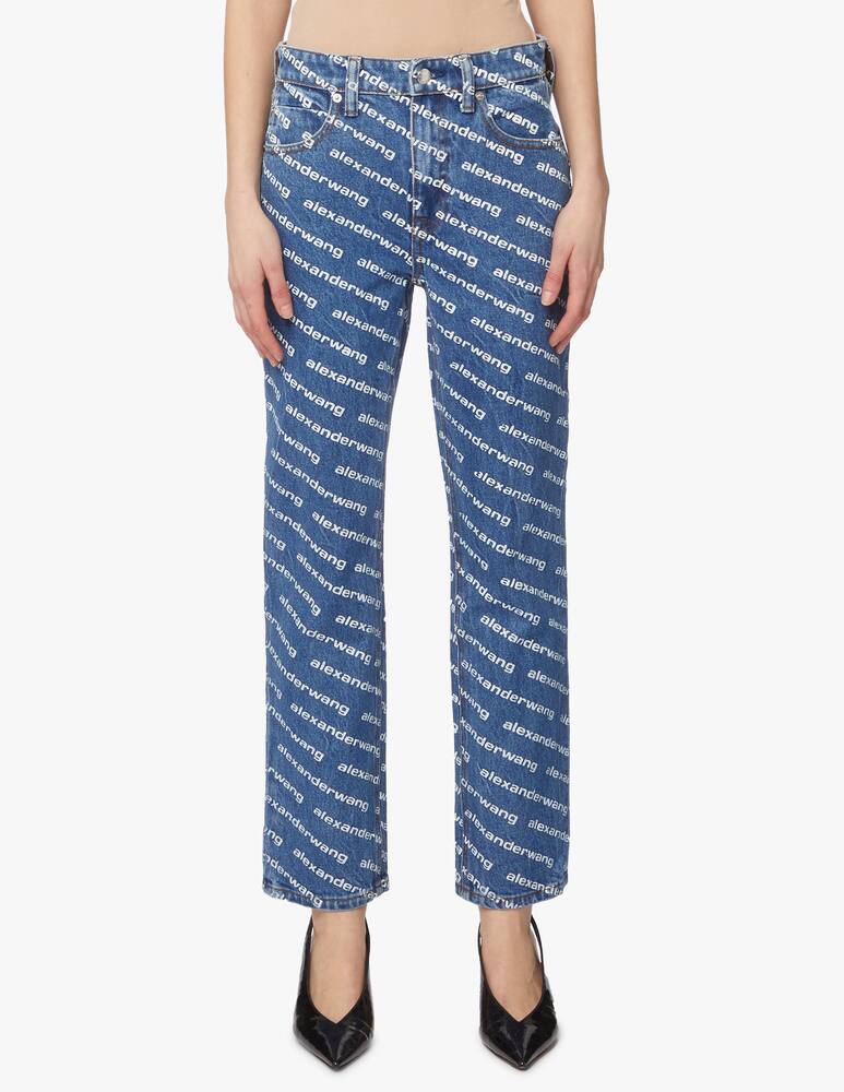 rinascente Alexander Wang High rise straight jeans
