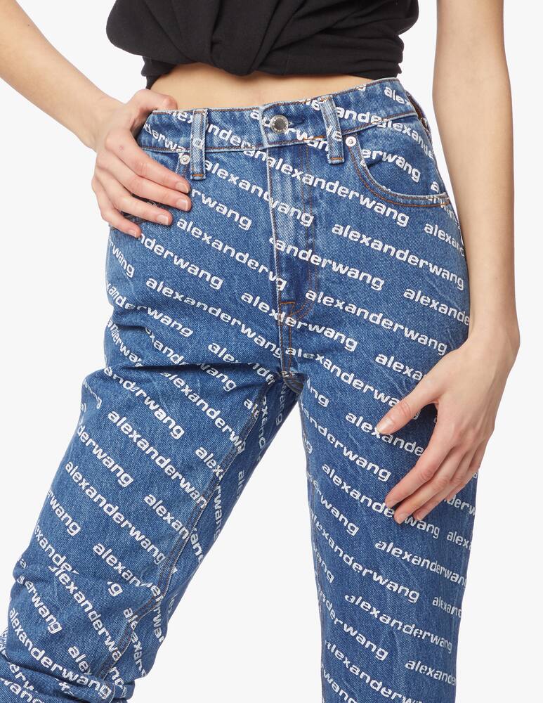 rinascente Alexander Wang High rise straight jeans