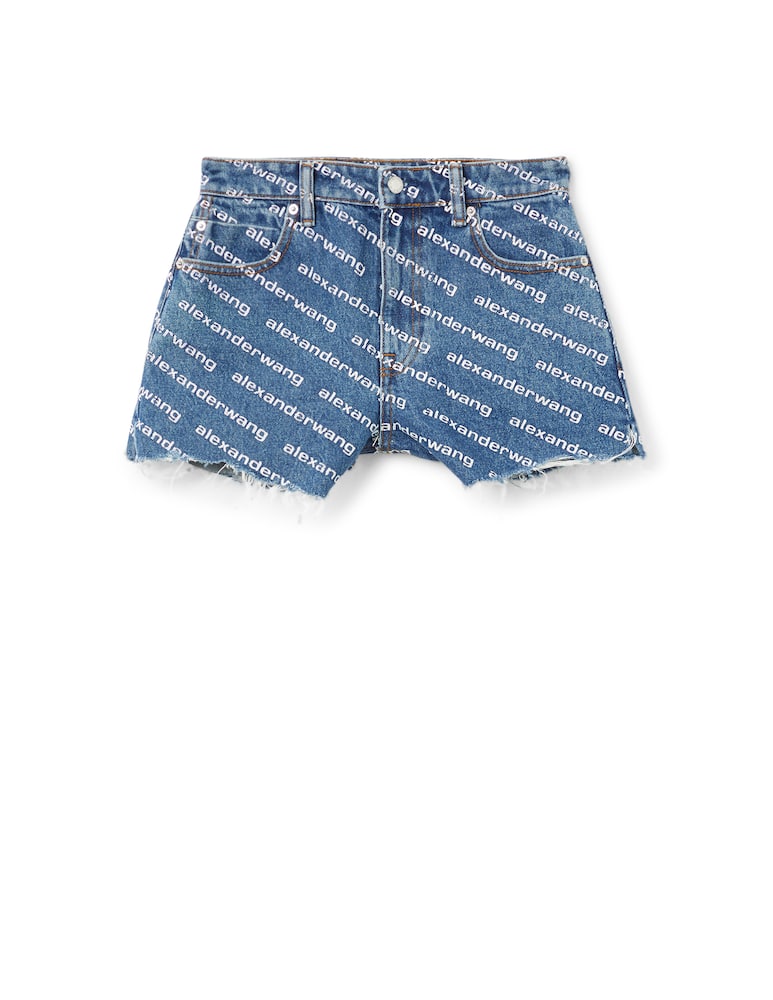 Alexander Wang Pantaloncini corti bite con logo - immagine 5 Alexander Wang Pantaloncini corti bite con logo - immagine 5