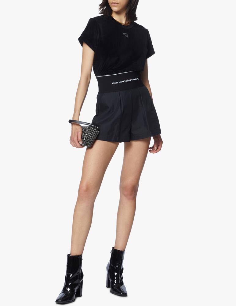 Alexander Wang Pantaloni corti con logo - immagine 2 Alexander Wang Pantaloni corti con logo - immagine 2