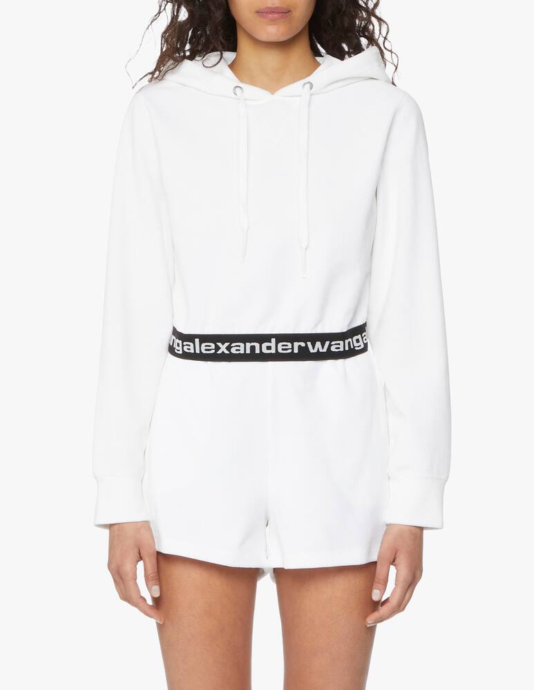 rinascente Alexander Wang Cropped hoodie