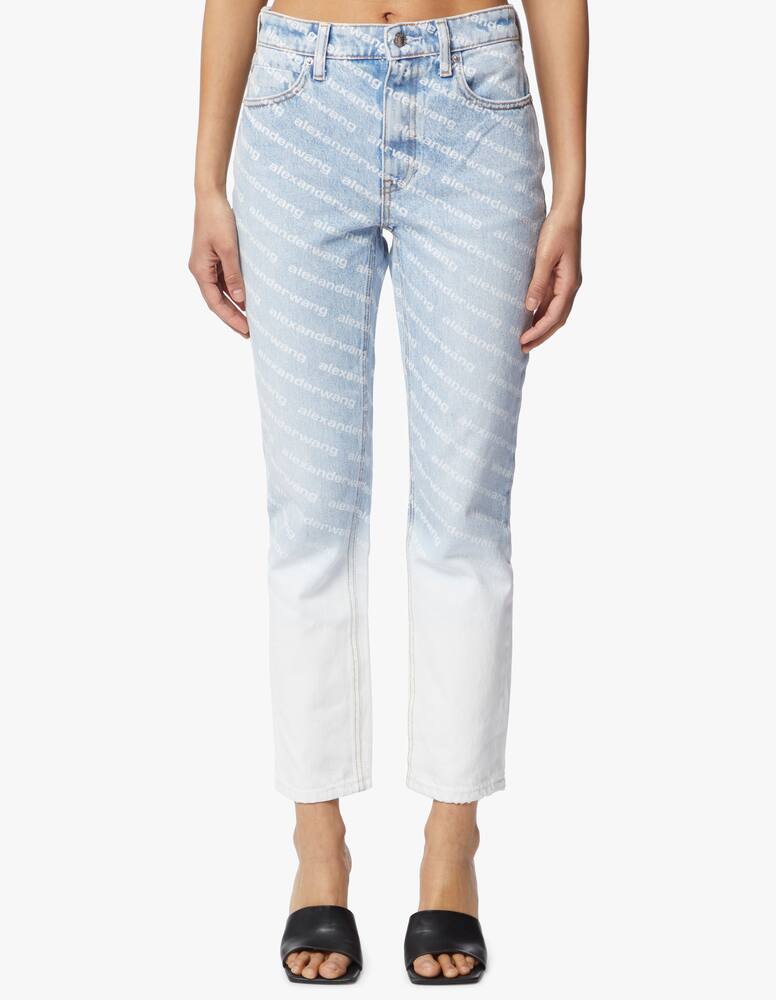 rinascente Alexander Wang Jeans slim a vita alta