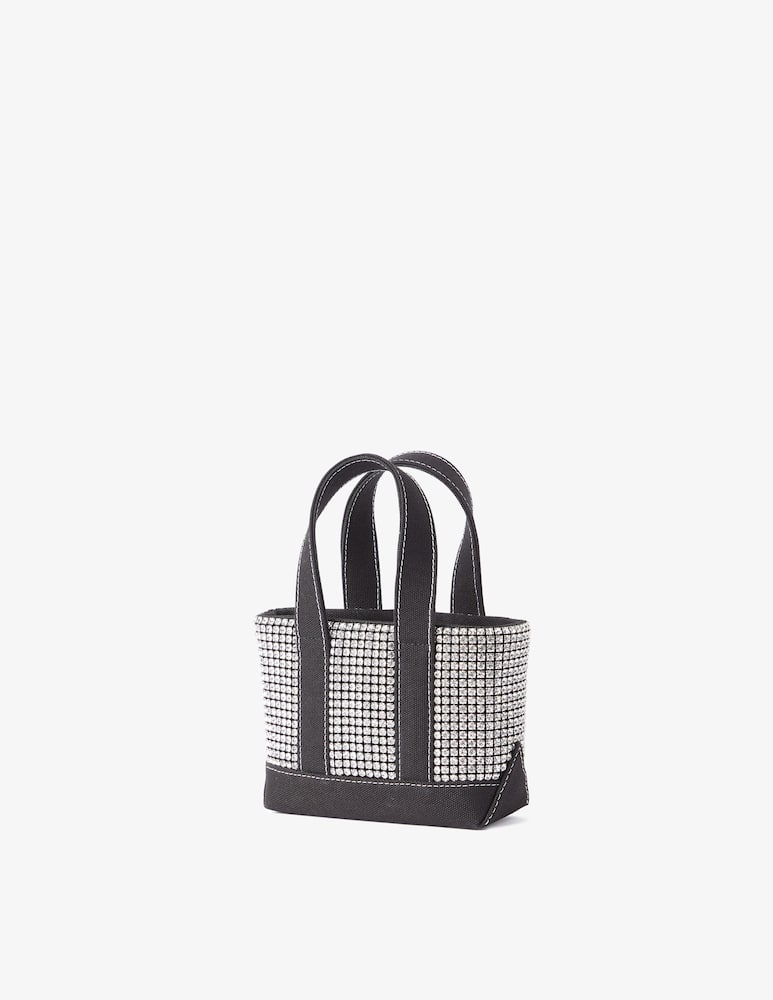 Alexander Wang Borsa shopper mini crystal Cruiser - Nero - immagine 3 Alexander Wang Borsa shopper mini crystal Cruiser - Nero - immagine 3