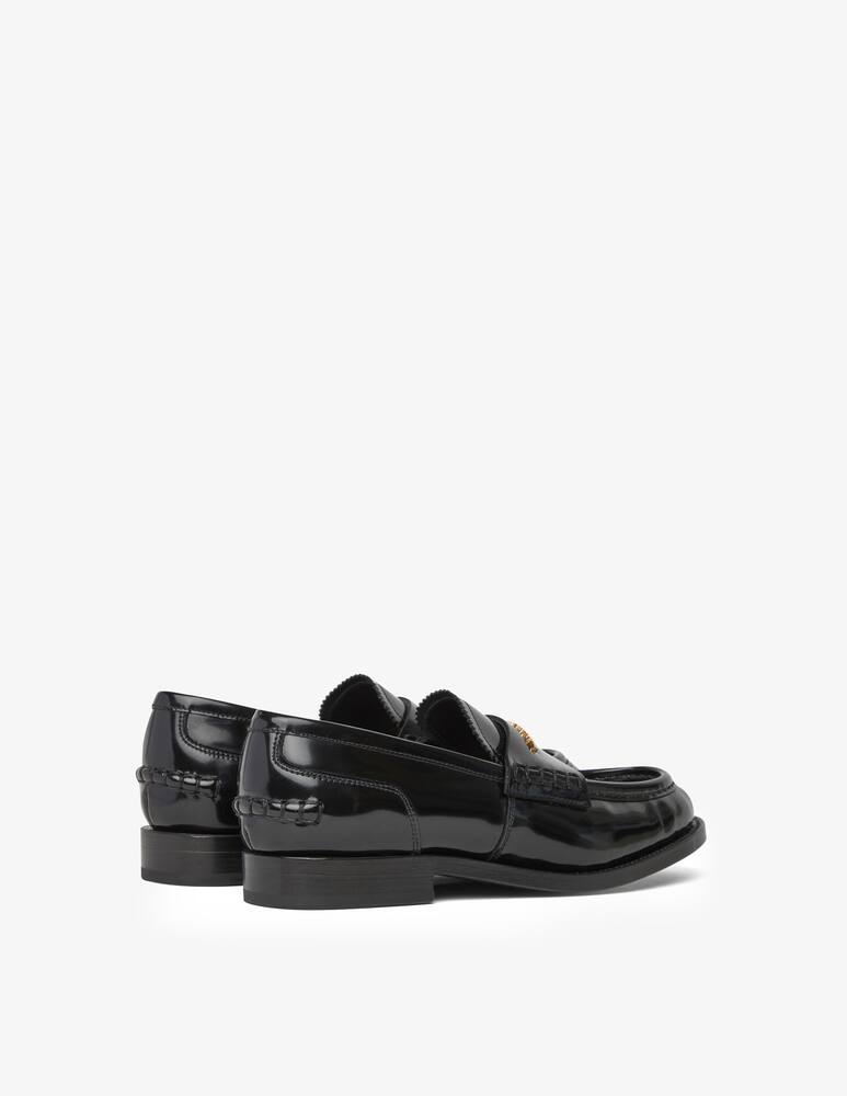 rinascente Alexander Wang Carter logo loafer - Black
