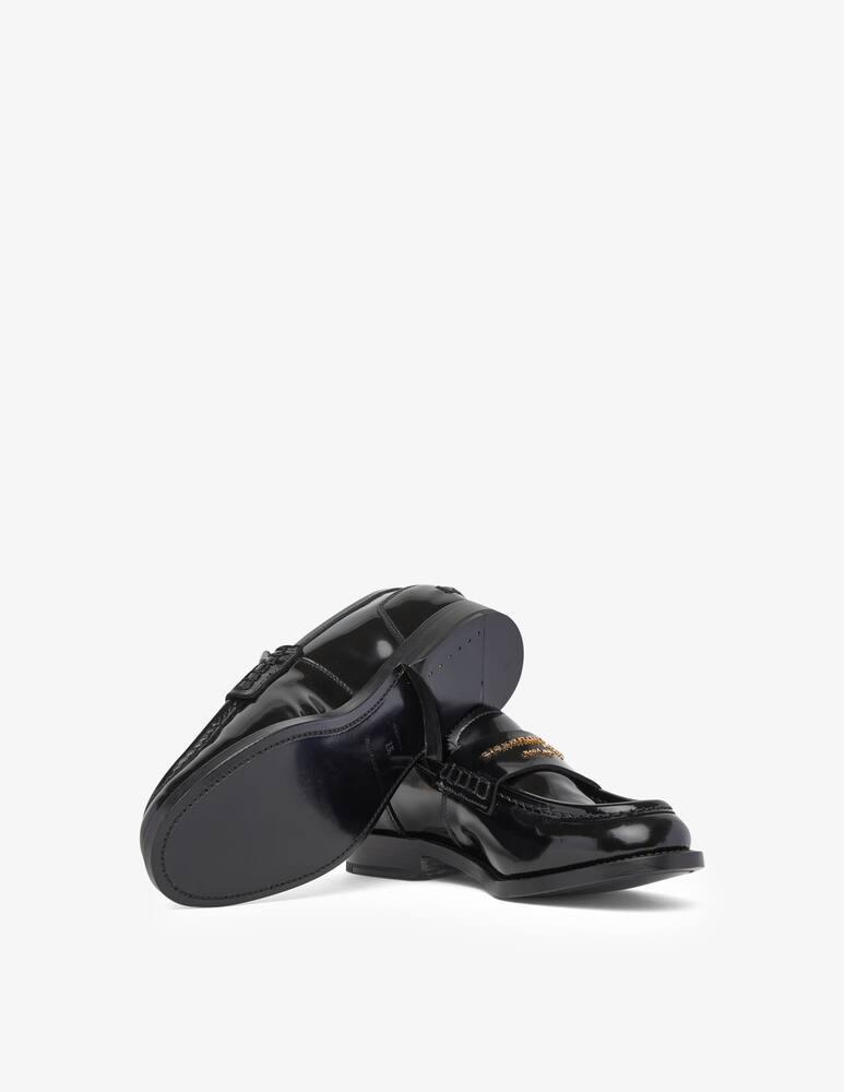 rinascente Alexander Wang Carter logo loafer - Black