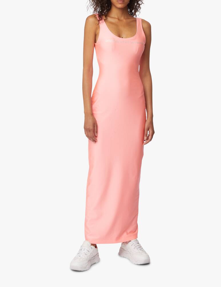rinascente Alexander Wang Maxi dress with logo