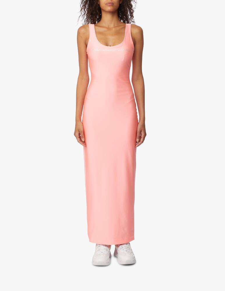 rinascente Alexander Wang Maxi dress with logo