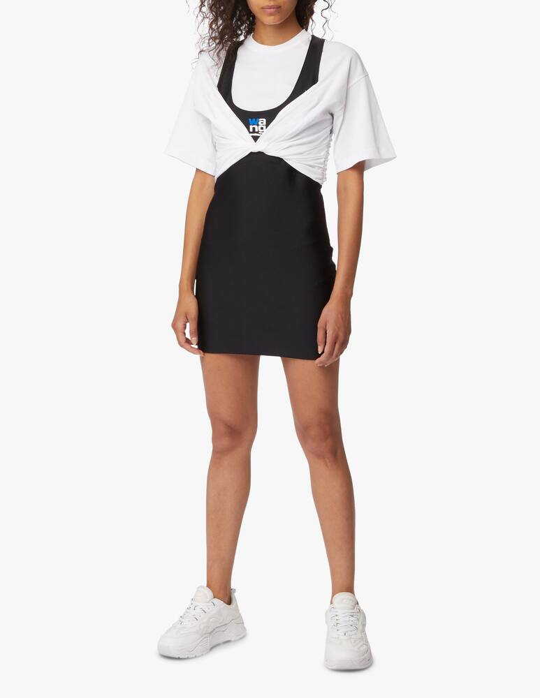 rinascente Alexander Wang Vestito t-shirt con logo