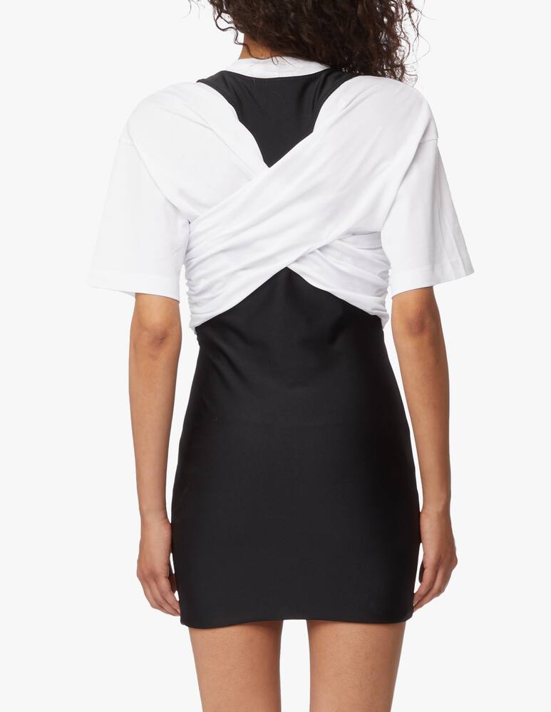 rinascente Alexander Wang Vestito t-shirt con logo