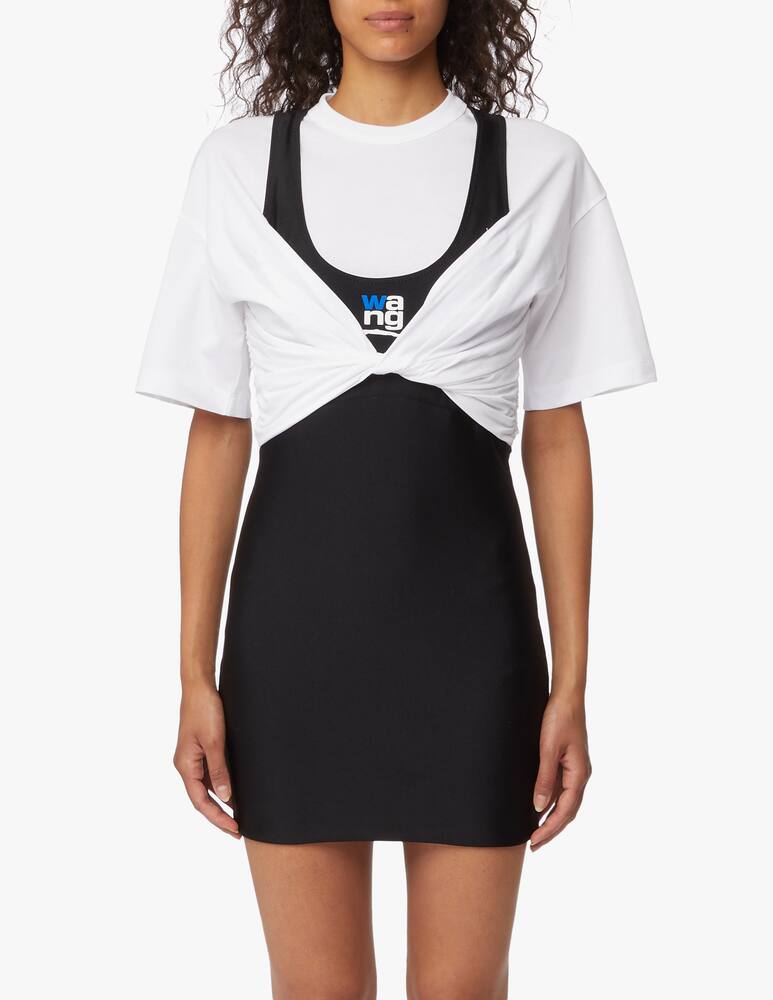 rinascente Alexander Wang Vestito t-shirt con logo