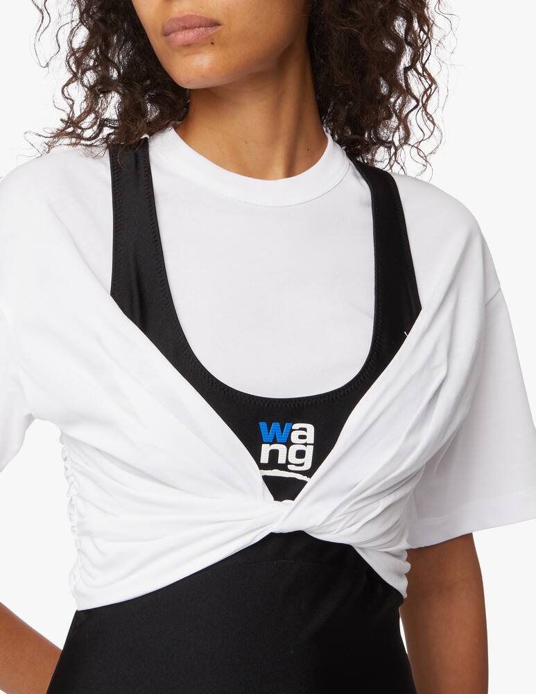 rinascente Alexander Wang Vestito t-shirt con logo