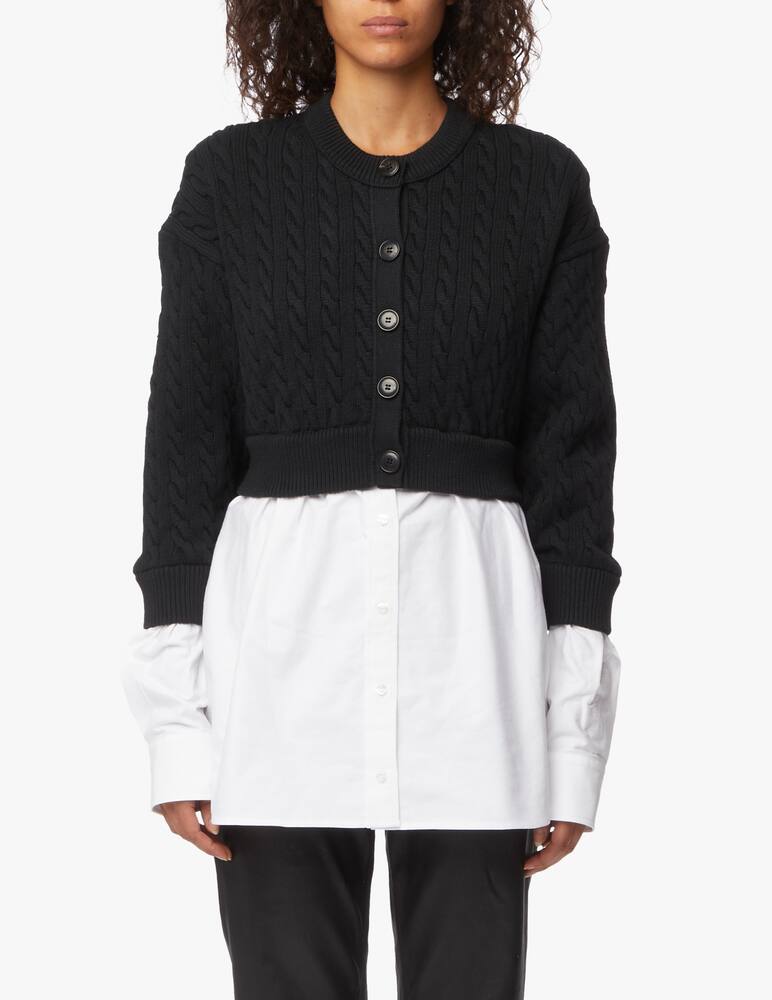 rinascente Alexander Wang Cardigan in misto cotone