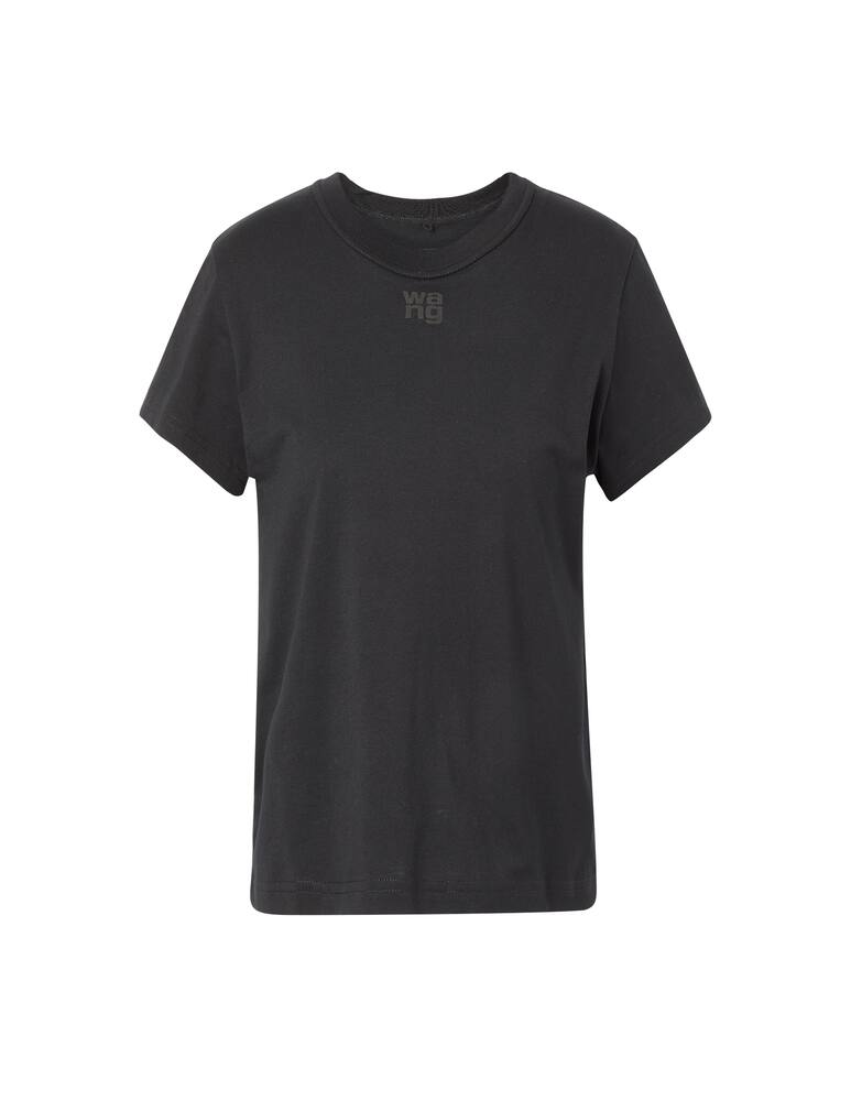 Alexander Wang T-shirt with embossed logo - black - picture 5 Alexander Wang T-shirt with embossed logo - black - picture 5
