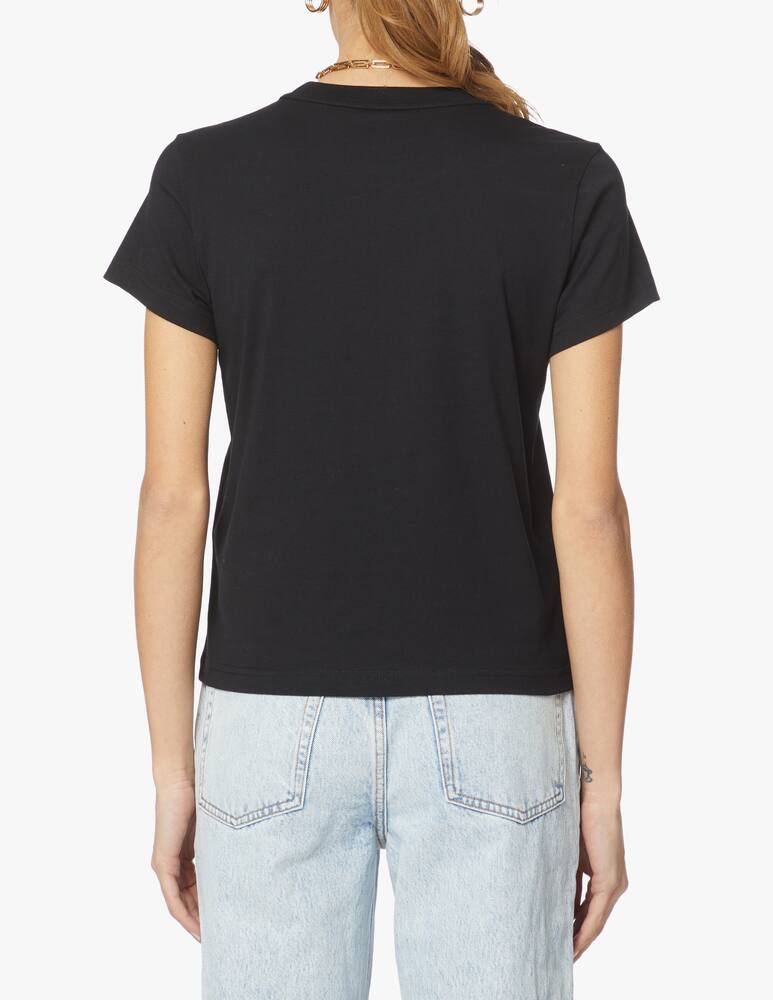 Alexander Wang T-shirt with embossed logo - black - picture 3 Alexander Wang T-shirt with embossed logo - black - picture 3