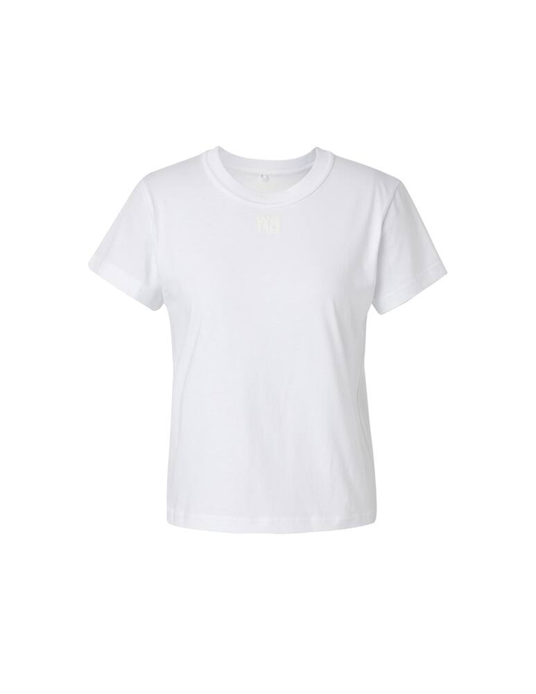 rinascente Alexander Wang T-shirt with embossed logo - white