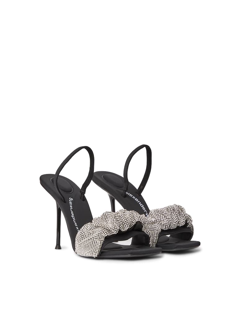 rinascente Alexander Wang Julie Crystal with scrunchie - Black