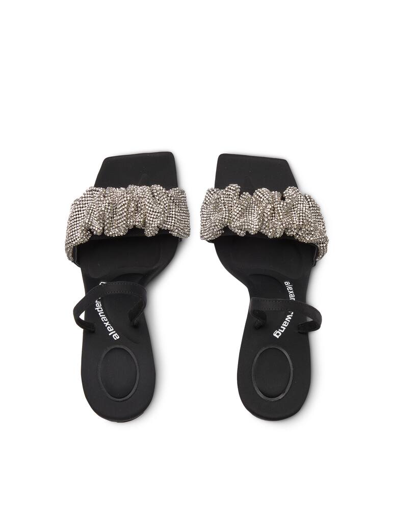 rinascente Alexander Wang Julie Crystal with scrunchie - Black
