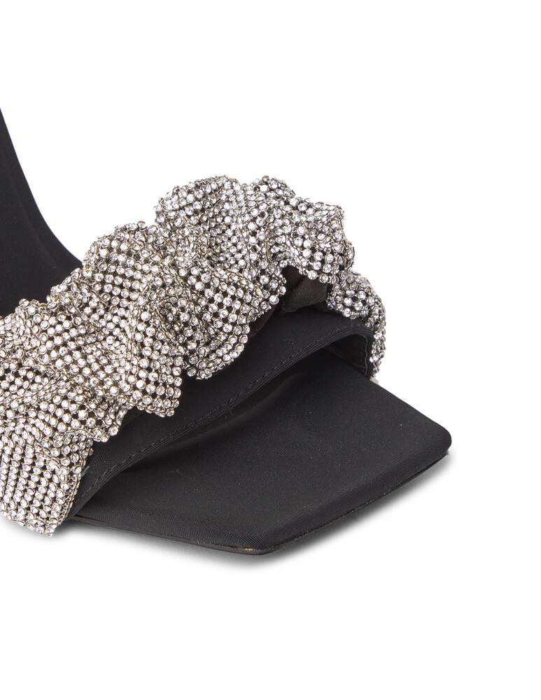 rinascente Alexander Wang Julie Crystal with scrunchie - Black