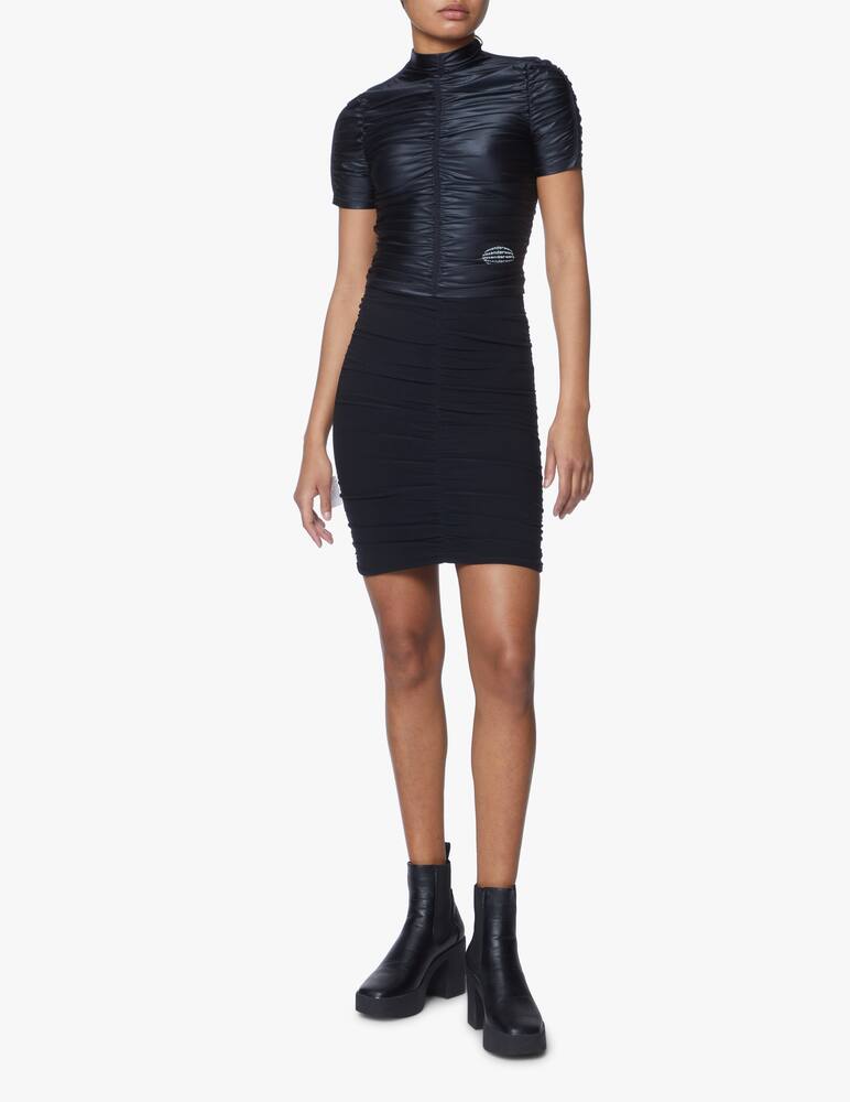rinascente Alexander Wang Spandex top with ruffles - black