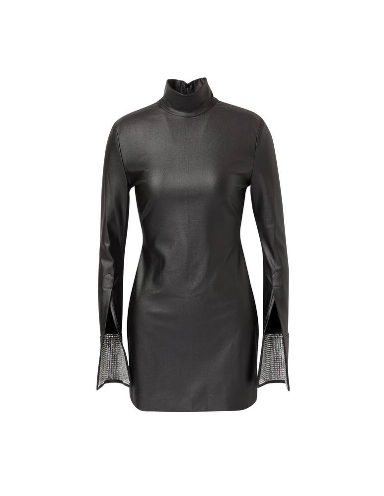 Alexander Wang Long-sleeved stretch mini dress - black - picture 5 Alexander Wang Long-sleeved stretch mini dress - black - picture 5