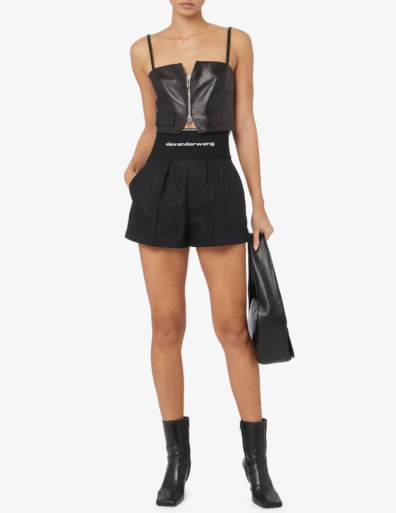 rinascente Alexander Wang Shorts with logo