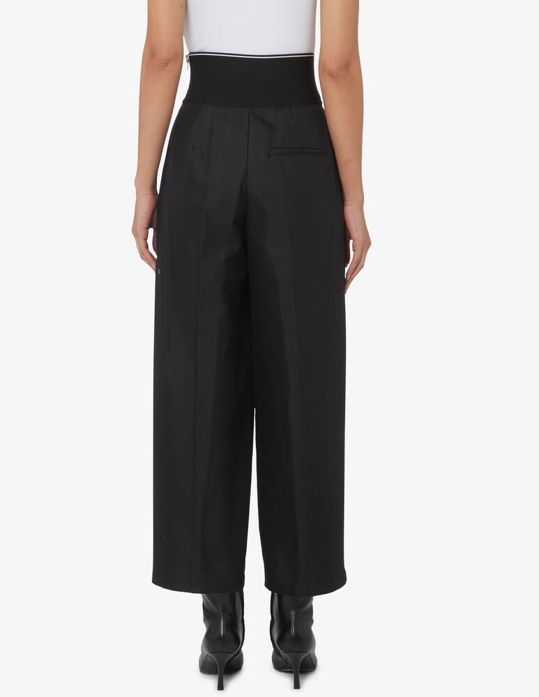 rinascente Alexander Wang Pantaloni carrot fit con logo