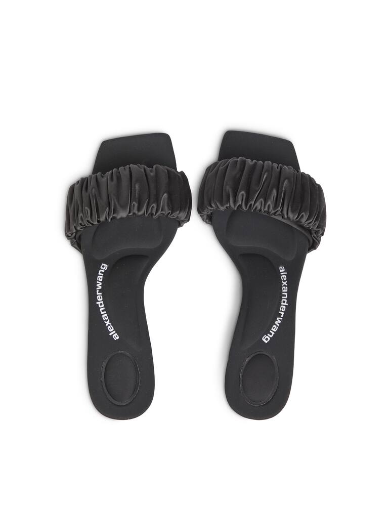 rinascente Alexander Wang Jessie scrunchie sandals - black