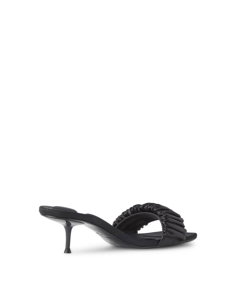 rinascente Alexander Wang Jessie scrunchie sandals - black