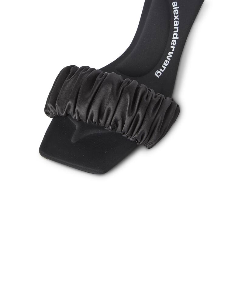 rinascente Alexander Wang Jessie scrunchie sandals - black