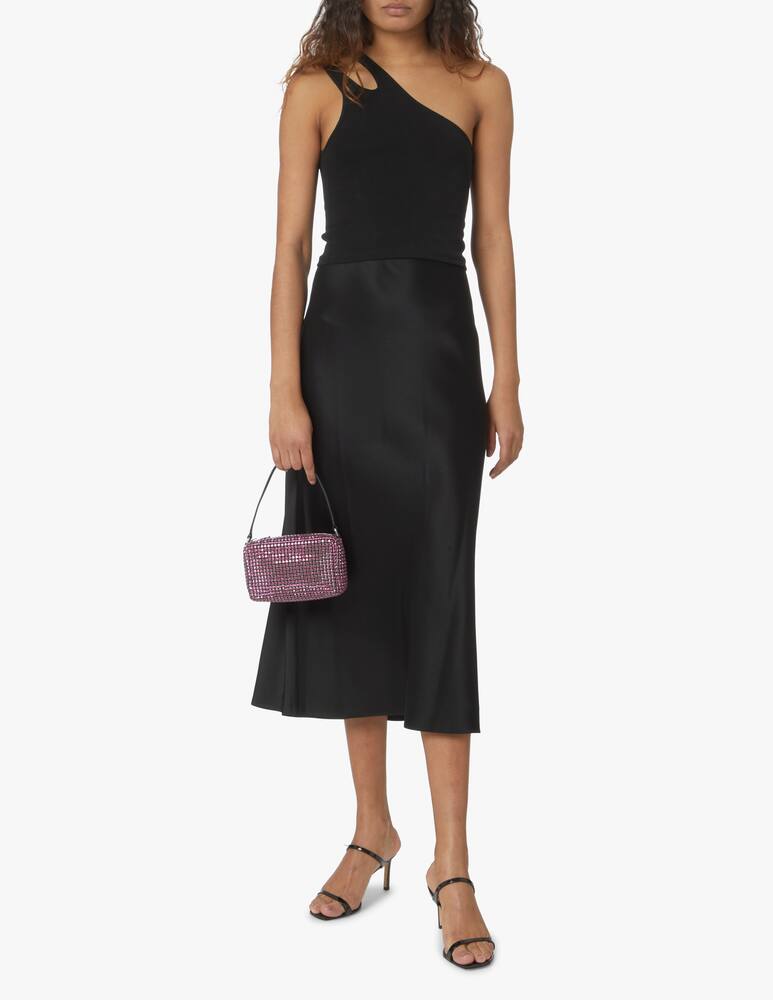 rinascente Alexander Wang Heiress crystal medium handbag - pink