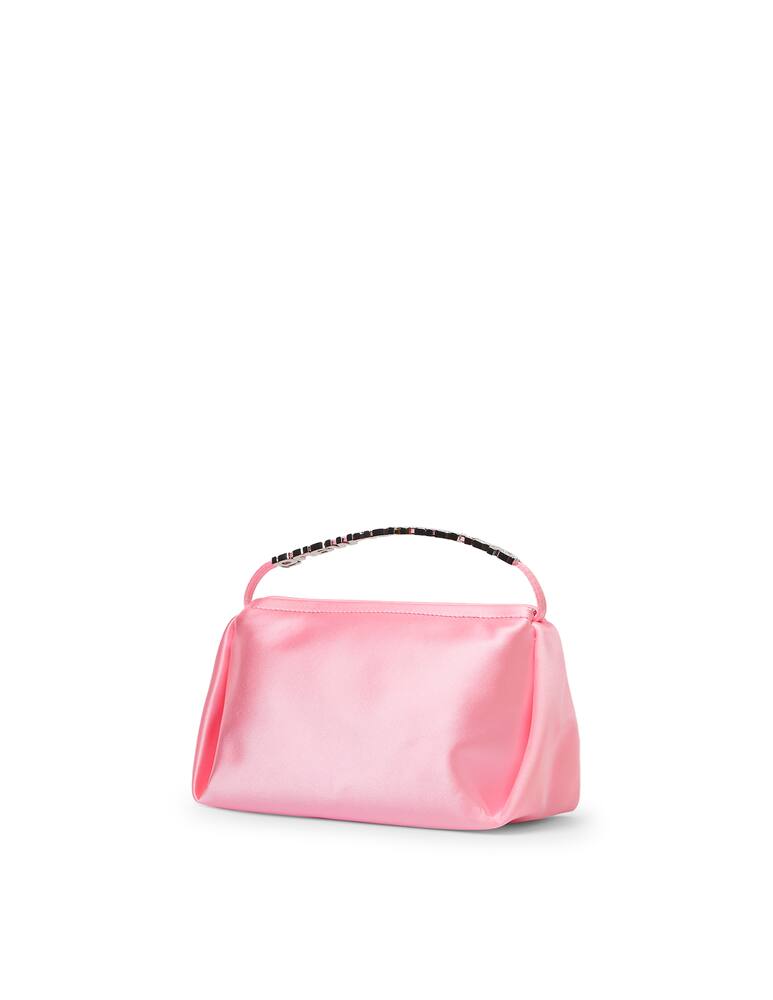 rinascente Alexander Wang Micro borsa con cristalli Marquess - rosa