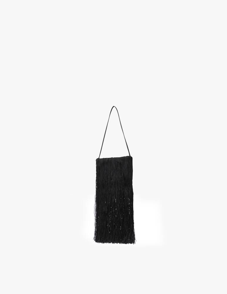 rinascente Alexander Wang Borsa a spalla con frange - nero