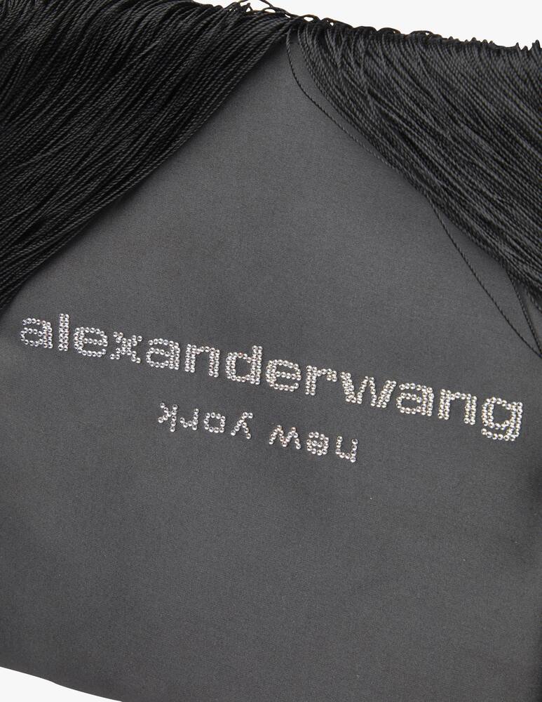 rinascente Alexander Wang Borsa a spalla con frange - nero