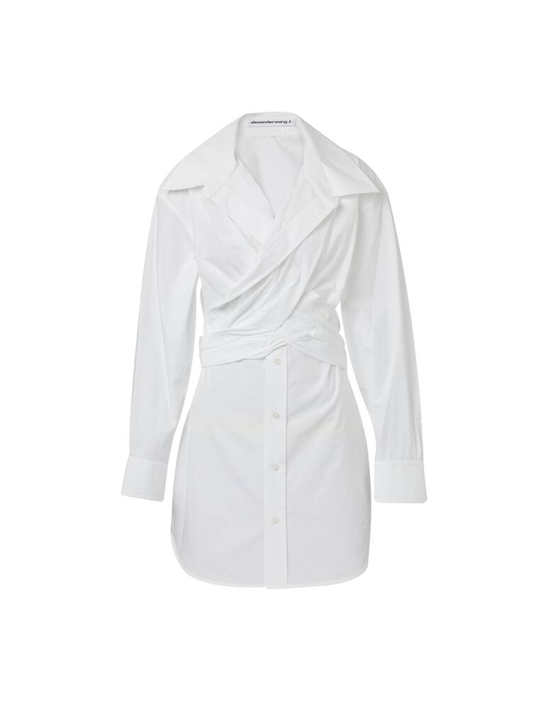 rinascente Alexander Wang Abito a camicia mini - bianco