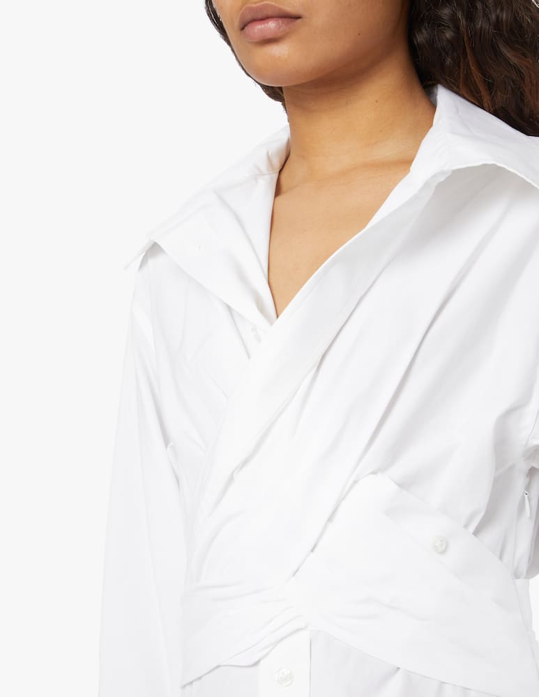 rinascente Alexander Wang Abito a camicia mini - bianco