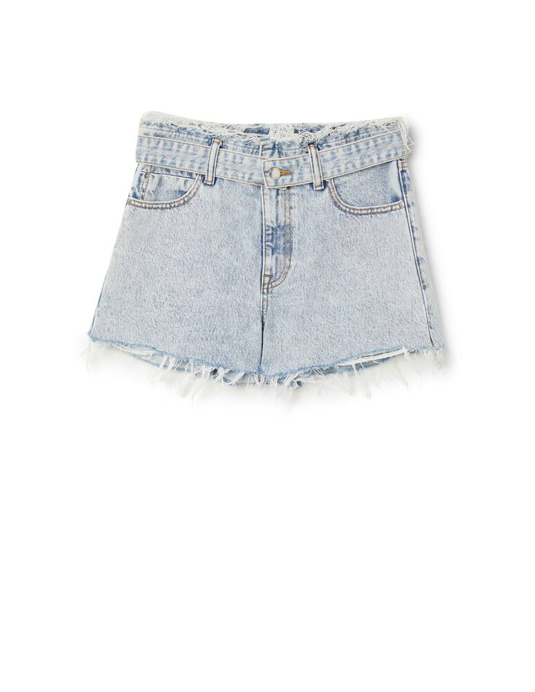 rinascente Alexander Wang Denim shorts - light blue