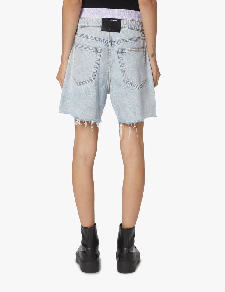 rinascente Alexander Wang Bermuda di jeans - azzurro