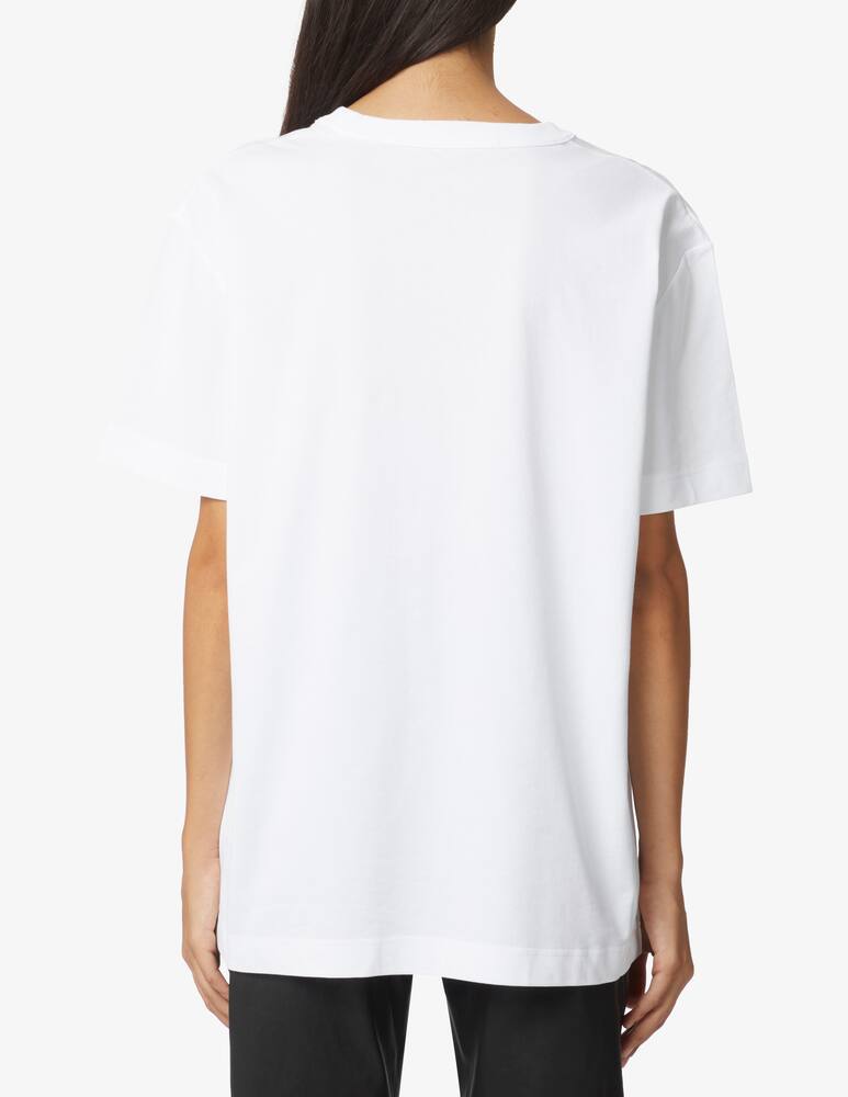 rinascente Alexander Wang T-shirt logo a sbuffo - Bianco