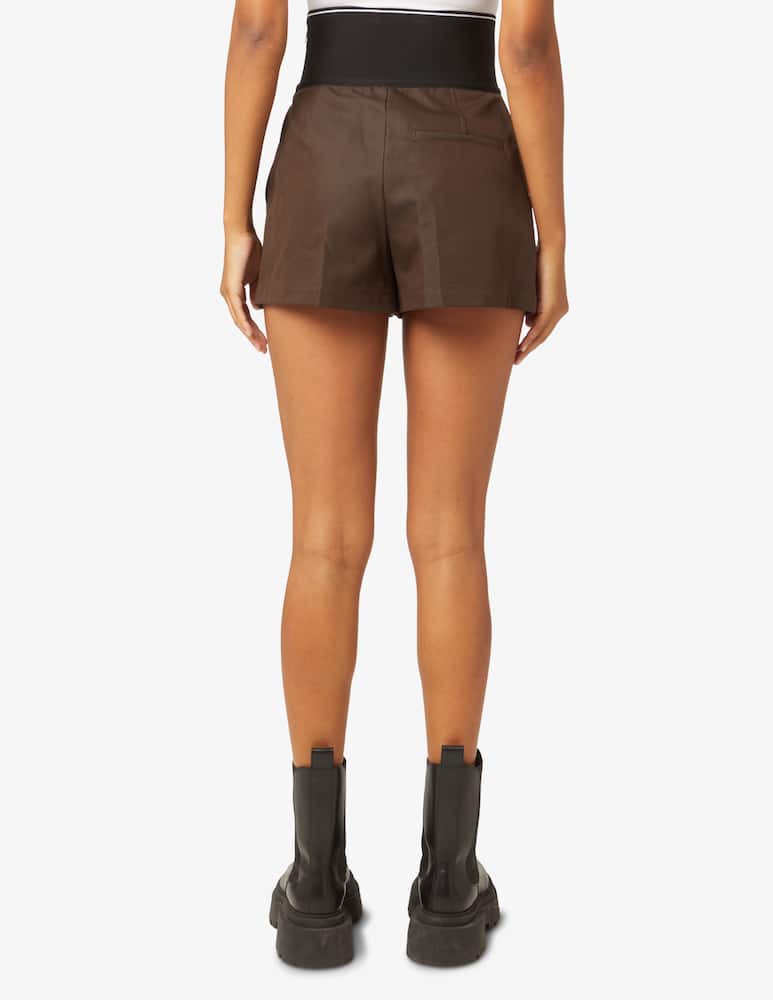 rinascente Alexander Wang Pantaloncino logo Safari - Nero