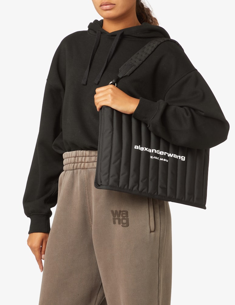 rinascente Alexander Wang Elite tech laptop logo - Nero