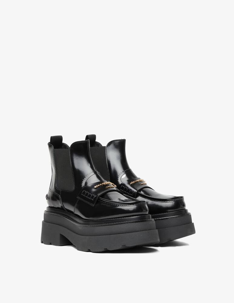 rinascente Alexander Wang Carter platform ankle boot - Black