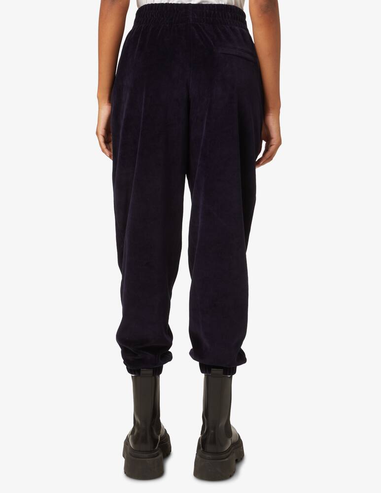 rinascente Alexander Wang Pantalini joggers logo crystal - Nero