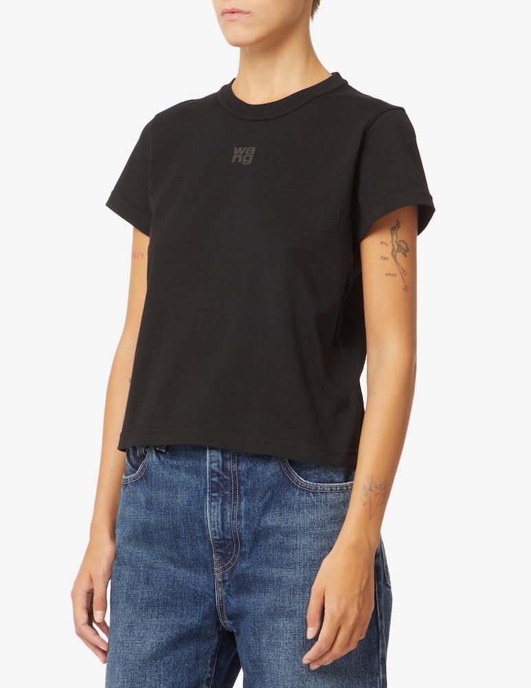 Alexander Wang T-shirt con logo - Nero - immagine 1 Alexander Wang T-shirt con logo - Nero - immagine 1