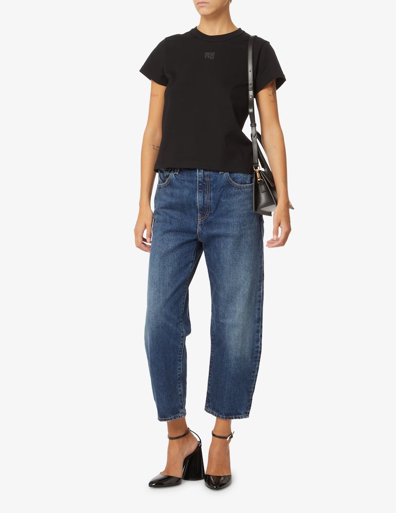Alexander Wang T-shirt con logo - Nero - immagine 2 Alexander Wang T-shirt con logo - Nero - immagine 2