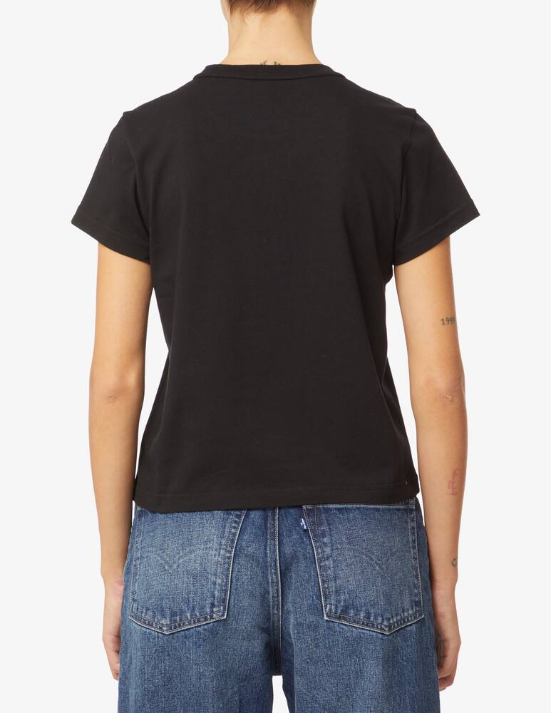 rinascente Alexander Wang T-shirt with logo fit essential - Black