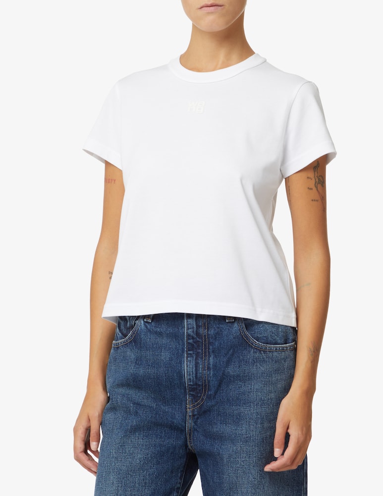 Alexander Wang T-shirt con logo - Bianco - immagine 1 Alexander Wang T-shirt con logo - Bianco - immagine 1