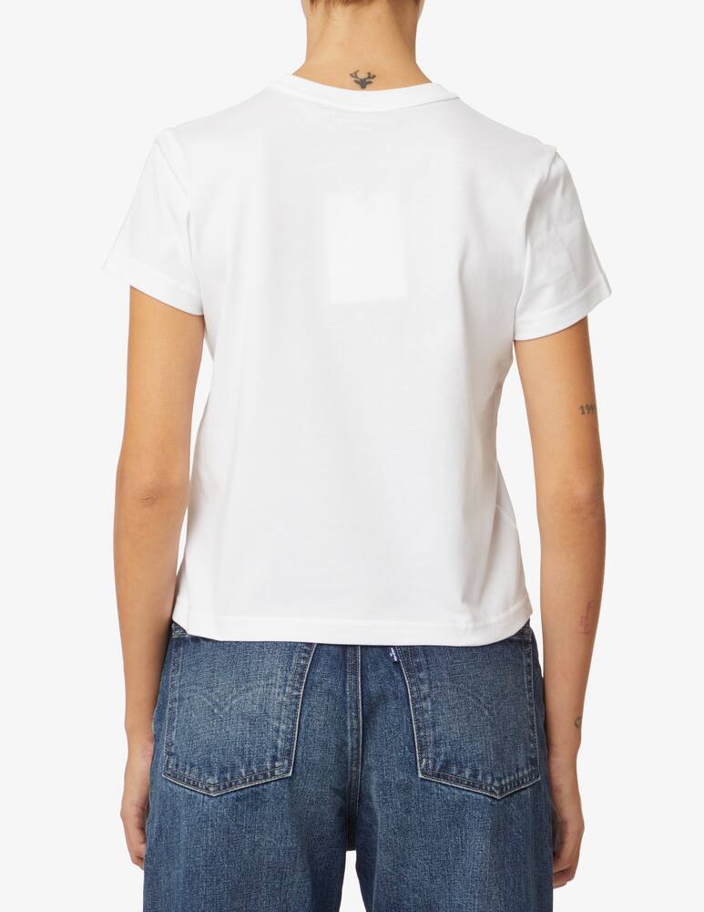 rinascente Alexander Wang T-shirt with logo fit essential - White