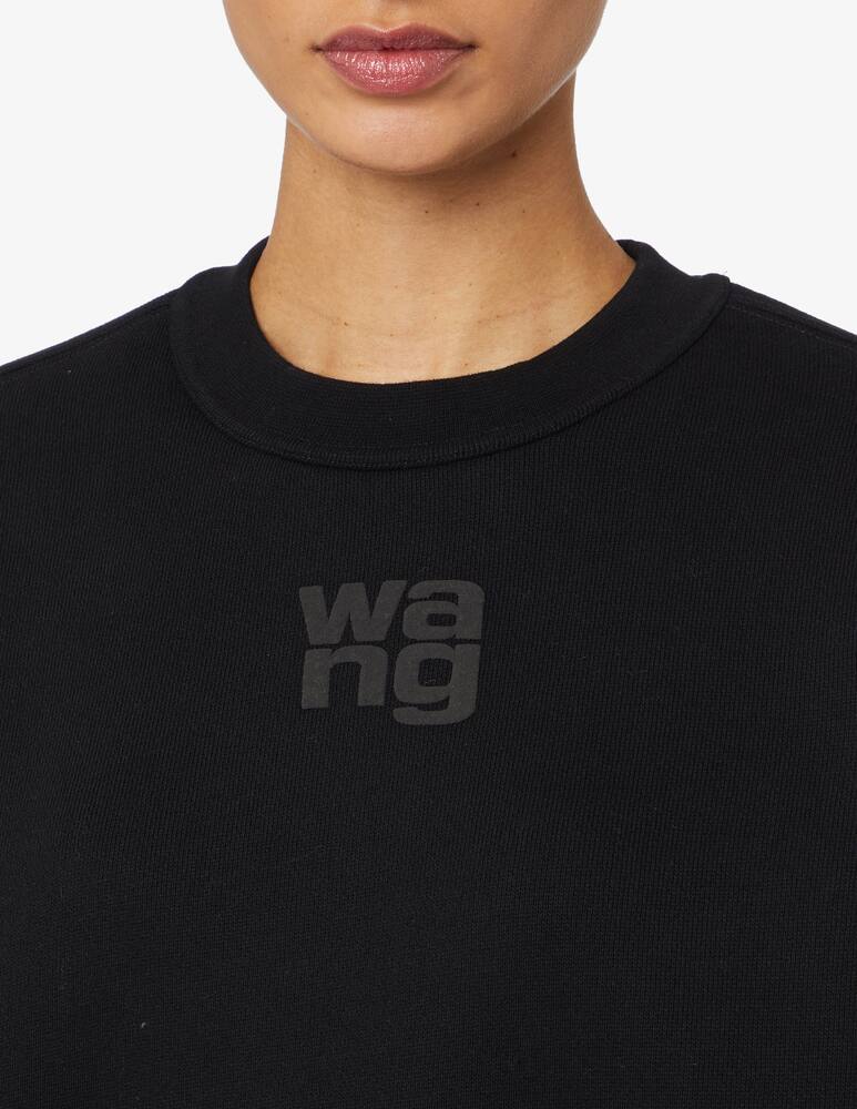 Alexander Wang Felpa girocollo con logo Essential - immagine 4 Alexander Wang Felpa girocollo con logo Essential - immagine 4